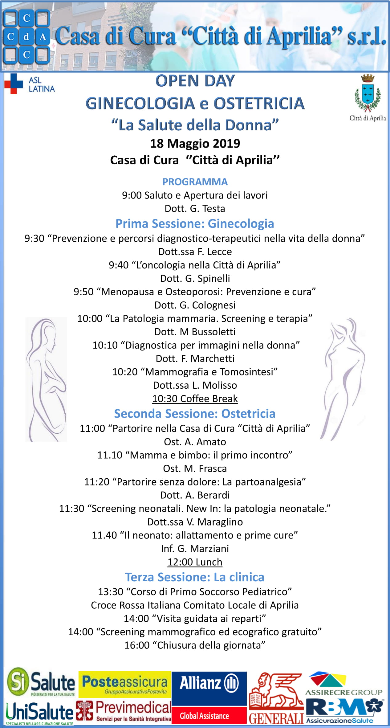 Open day 18 maggio 30aprile 1